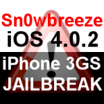 iOS 4.0.2 iPhone 3GS Jailbreak mit Sn0wbreeze 2.0