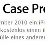 Apple iPhone 4 Case Programm für kostenlose iPhone 4 Hüllen bis Ende September
