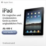Kostenlose Gravur für Apple iPad 3G & iPad Wifi im Apple Store 