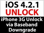 iPhone Unlock mit Baseband Downgrade 6.15.00 nach 5.13.04 - nur für iPhone 3G mit 5.08 Bootloader 