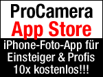 ProCamera - Profi Foto App fürs iPhone - 10x kostenlos mit Promocodes!
