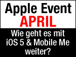 iOS 5 & MobileMe Keynote im April 2011? 