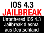 Untethered iOS 4.3 Jailbreak von i0n1c aus Deutschland im Video präsentiert 