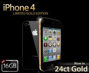 24 Karat Gold iPhone 4 16GB