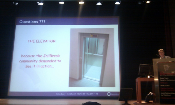 Erste Vorschau auf ELEVATOR von i0n1c für die iPad 2 Jailbreak Community! 