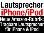 Tragbare Lautsprecher für iPhone & iPod bei Amazon