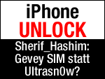 iPhone Unlock mit Gevey SIM statt Ultrasn0w? 