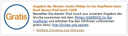 Philips In-Ear Kopfhörer gratis geschenkt! 