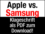 Klageschrift Apple gegen Samsung als PDF Download! 