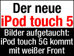 iPod touch 5G auch in weiß zu Weihnachten 2011? 