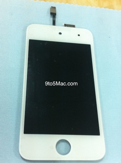 weiße iPod touch 5 Frontpartie