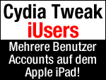 Download iUsers - Mehrere User Accounts & Benutzer am Apple iPad 1 & iPad 2!