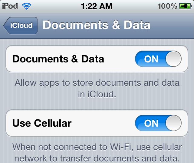 Use Cellular - 3G & UMTS statt WLAN im iPod touch? 