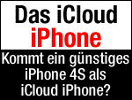 Apple mit iCloud iPhone aka iPhone 4S?