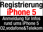 Anmeldung iPhone 5 Info Service bei Telekom, O2 und vodafone! 