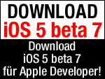 Apple gibt iOS 5 beta 7 zum Download frei! 