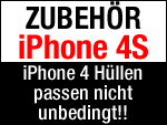 ACHTUNG: iPhone 4 Zubehör muss nicht auf iPhone 4S passen! 