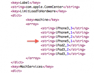 iPhone 5,1 und iPad 3,3 im iOS 5.1 beta Code!