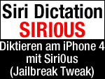 Siri0us - Siri Diktat auf iPhone 4