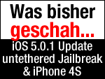 iOS 5.0.1 Update, untethered iOS 5 Jailbreak
