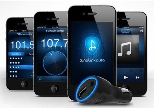TuneLink - iPhone Musik per Bluetooth ans Autoradio! (FM-Transmitter)