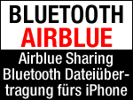Airblue Sharing - iPhone Bluetooth Dateien senden, empfangen