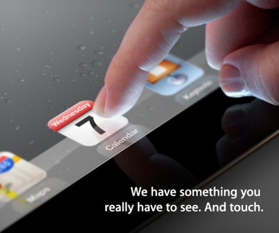 Einladung Apple iPad 3 Keynote