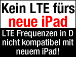 Kein LTE fürs neue iPad in Deutschland?