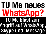 Kostenlos: TU Me = WhatsApp + Skype + iMessage?