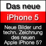 Das neue iPhone 5 mit 4 Zoll (Zeichnung und geleakte Bilder?)