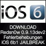 Redsn0w 0.9.13dev2 Download iOS 6 beta 1 Jailbreak