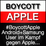 BoycottApple - Klein-Krieg der Samsung Nexus Android User gegen Apple...