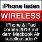 Macbook Air 2013 soll iPhone & iPad Akku kabellos laden können