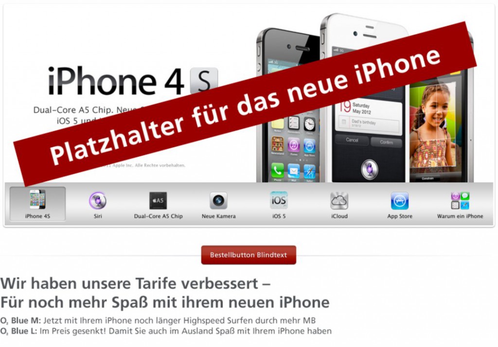 Apple iPhone 5 Tarife O2