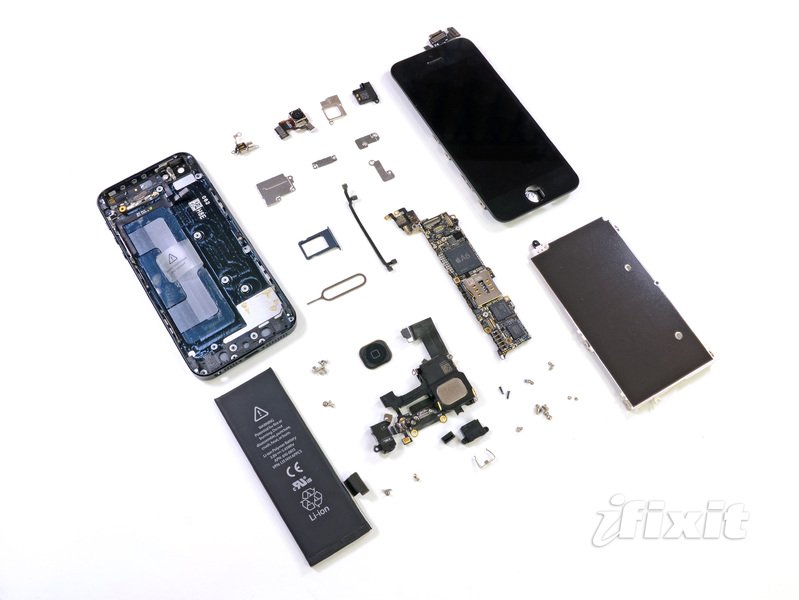 iPhone 5 zerlegt - iPhone 5 einfacher zu reparieren (iFixit) 1