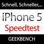 iPhone 5 Speed-Test: Schnell, schneller, iPhone 5! 