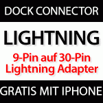 Lightning Adapter kostenlos beim iPhone 5 dabei