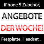 Schnäppchen: USB 3.0 Festplatte, iPhone 5 Hüllen & Zubehör, Headset,...