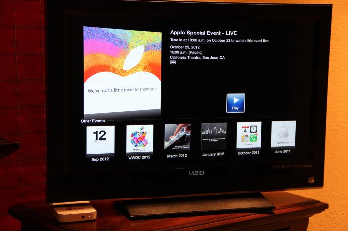 iPad Mini Livestream auf dem Apple TV!