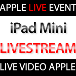 Apple zeigt Livestream iPad Mini Keynote!