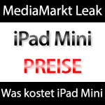 Was kostet das iPad Mini? Preise von MediaMarkt?