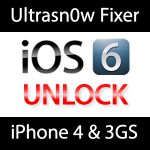 iOS 6 Unlock für iPhone 4 & iPhone 3GS mit Ultrasn0w Fixer!
