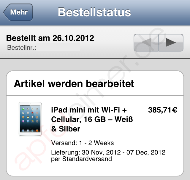 iPad mini Wifi+Cellular 