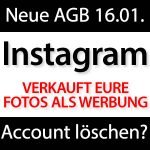 Neue Instagram AGB - Nur Account löschen hilft?!