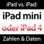 Retina iPad 4 oder iPad mini? 