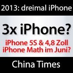 4,8 Zoll iPhone Math, iPhone 5S & 12 MP iPhone 6 in 2013?