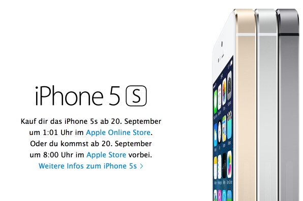 apple iphone 5s email