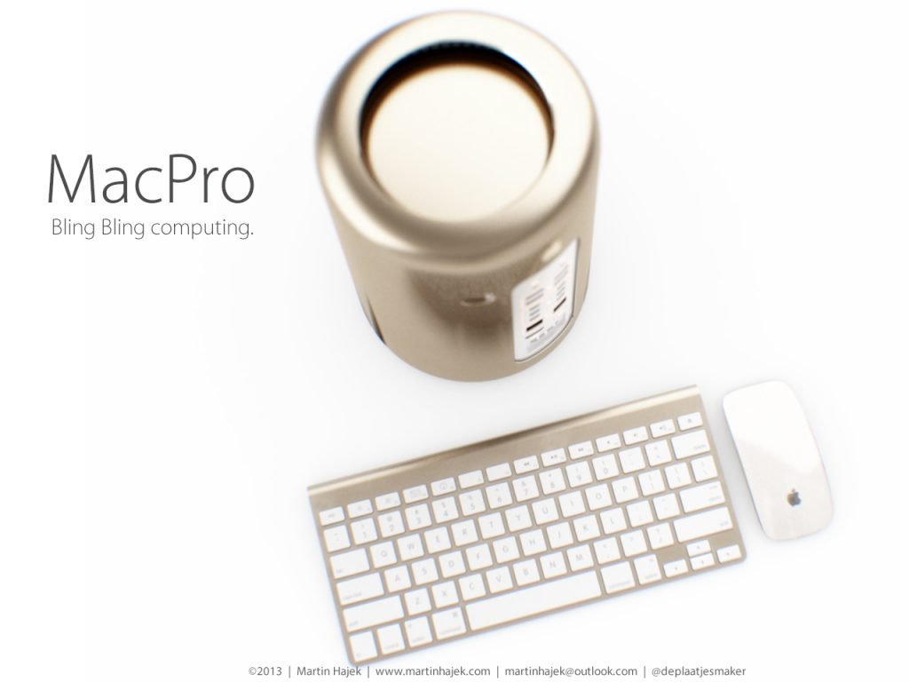 Goldener Mac Pro