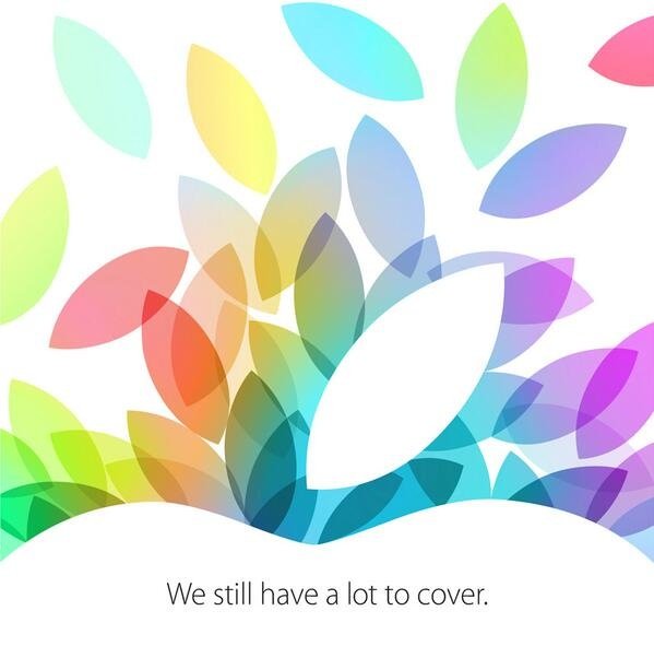 Apple iPad 5 Keynote Event Einladung