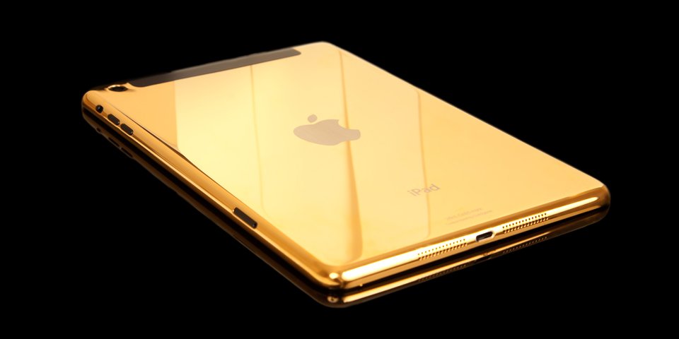 Retina iPad mini 2 in gold 